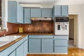 Kitchen with access to Dining Room and Utility Room