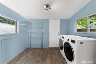 Utility Room with space for Pantry and back door