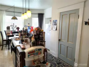 Unit 1 kitchen and dining area