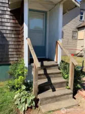 Unit 3 Rear yard entry