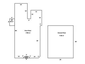 Floor Plan including 3 Units