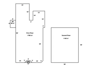 Floor Plan including 3 Units