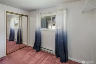 Back bedroom has lots of light.