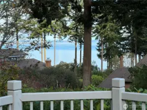 View from the deck