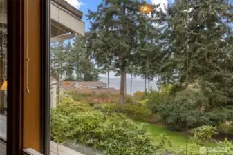 View from the primary bedroom
