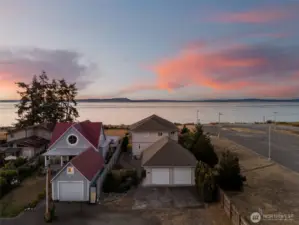 Your two car garage has one taller garage door for your RV? Boat?