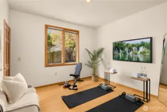 Main floor - Home gym, guest room or 4th bedroom