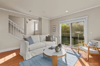Sun-filled living space