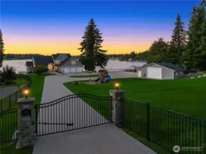 RARE 200+ feet of shoreline and acreage. WOW!