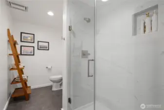 3/4 bath downstairs
