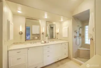 Primary bath Heated floors