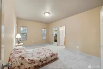 French doors lead to your Primary Bedroom on the MAIN FLOOR!