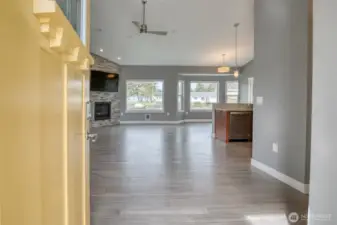 views through to the canal