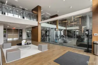 2-Tier Gym on 7th and 8th Floor