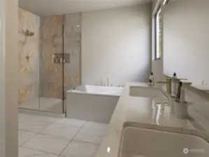 Scheme 2 Rendering (correct bathtub)