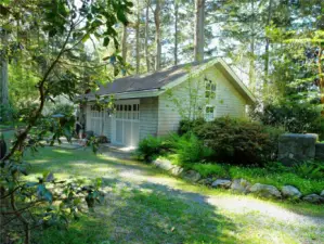Two-car garage
