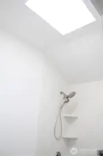 Primary bathroom/Skylight