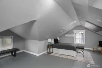 Upper floor bedroom/rec room/office/storage.