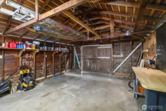 Garage interior