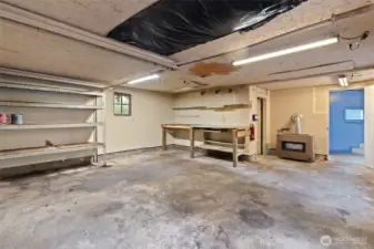 Detached garage ...