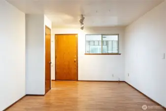 Office Space with door out to carport