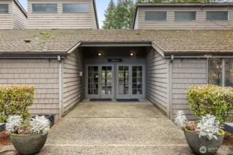 Come on down to the Community Clubhouse just a 3 min walk from the door of Unit 181.