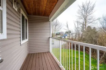 Unit 1100 - primary bedroom balcony