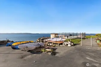 West beach has a private launch for your kayaks and paddleboard