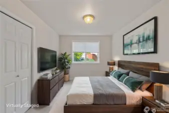 The Upper-Level Retreat: Space for Everyone  ?Ascend to the upper level, where a thoughtful layout offers four spacious bedrooms on a single floor—the ideal configuration for keeping the family close while maintaining individual privacy. Each room is a sun-drenched sanctuary, boasting ample natural light and generous proportions that easily accommodate growing needs.  ?While the primary suite serves as a private escape, the three additional bedrooms share a bright, full-sized bathroom, ensuring a seamless morning routine for children or guests. It’s a perfectly balanced floor plan that prioritizes both comfort and togetherness.