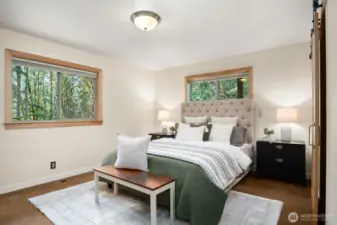 Primary on main level