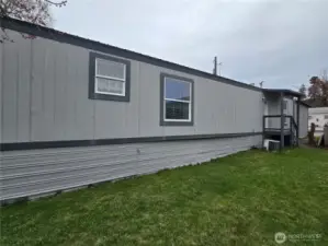 Backyard of home.