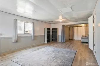 Luxury vinyl flooring