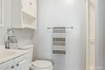 3/4 bath in ADU