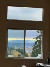 View from Kitchen sink!