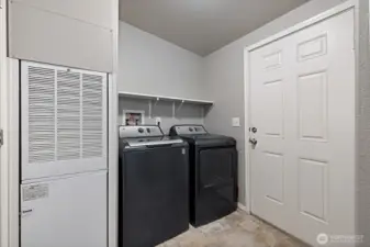 Washer and dryer stay!