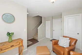 Access to Oversized One-Car Garage