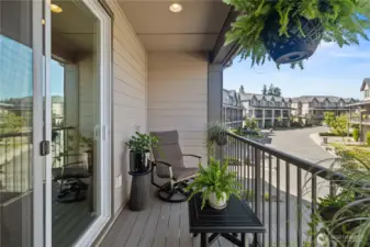 Balcony Perfect for Entertaining
