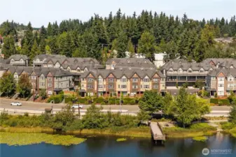 Nearby Dock and Trail