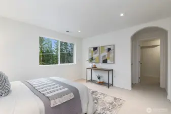 ...with plenty of room for a king size bed...