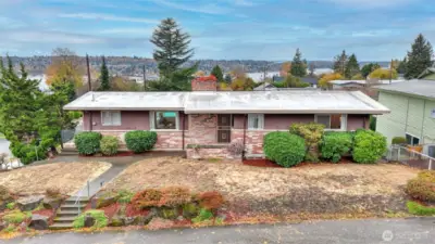 A commercial-grade 60-mil PVC roof (installed 2017) with heat-welded seams offers exceptional durability and peace of mind