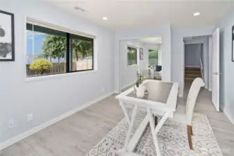 Lower level 4th bedroom