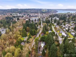 Conveniently located just minutes from the Burke-Gilman Trail, Log Boom Park on Lake Washington, shopping and dining options in both Lake Forest Park and Bothell, and easy commuting routes to Seattle and the Eastside, as well as Paine Field Airport.
