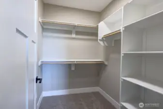 Bedroom #2 walk in closet