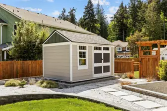 Cute outdoor shed!