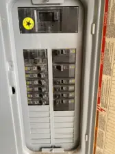 Lots of room in the 200 amp panel