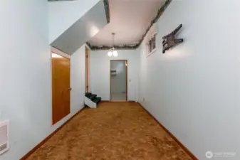 downstairs hallway