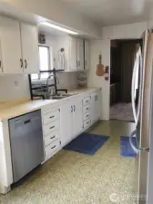 Kitchen from the second dining room.
