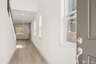 Entry looking toward great room