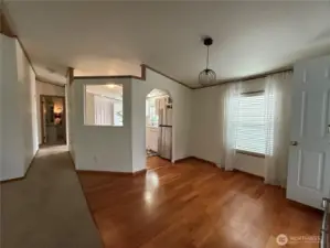 Dining Area with door to Covered Deck