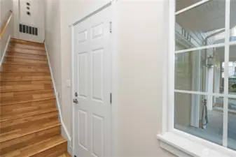 Easy Entry Off Garage